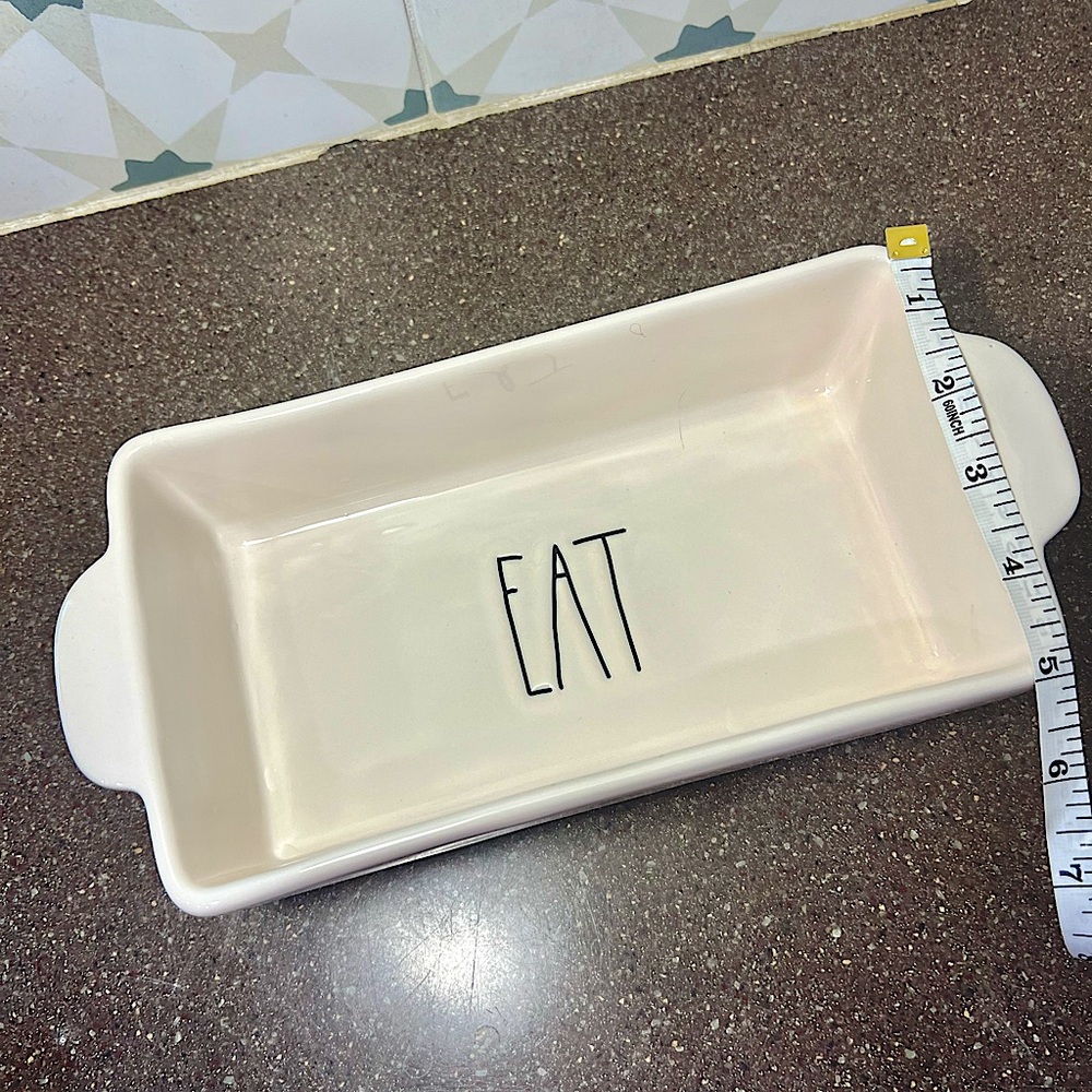 Rae Dunn Loaf Ceramic Baker